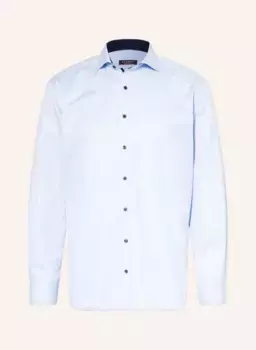 Рубашка современного кроя Eterna, синий