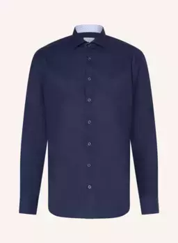 Рубашка современного кроя Eterna, синий