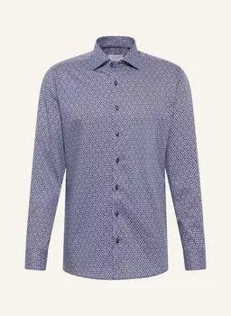 Рубашка современного кроя Eterna, синий