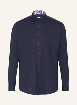 Рубашка современного кроя Eterna, синий