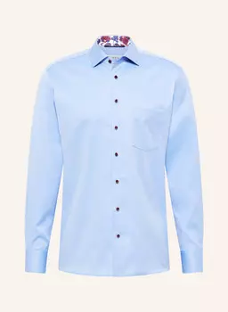 Рубашка современного кроя Eterna, синий