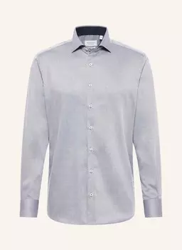 Рубашка современного кроя Eterna, синий