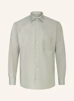 Рубашка современного кроя Eterna, зеленый