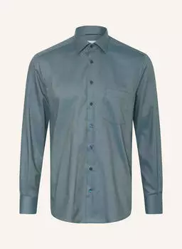 Рубашка современного кроя Eterna, зеленый