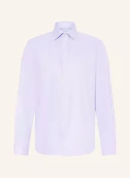 Рубашка современного кроя Eton, фиолетовый