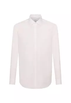 Рубашка современного кроя с длинными рукавами Seidensticker, бежевый