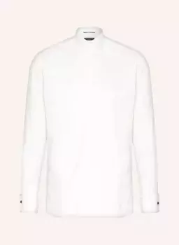 Рубашка современного кроя с откидными манжетами Eterna, белый