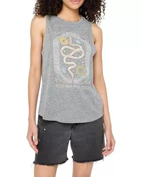 Рубашка Spiritual Gangster Magic Jade Muscle Tank, цвет Heather Grey