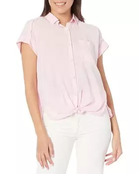 Рубашка Splendid Short Sleeve Paige, цвет Sunkiss Dahlia