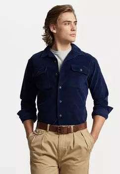 Рубашка СПОРТИВНАЯ ФУТБОЛКА С ДЛИННЫМ РУКАВОМ Polo Ralph Lauren, темно-синий Ньюпорт