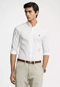 Рубашка СПОРТИВНАЯ ФУТБОЛКА С ДЛИННЫМ РУКАВОМ Polo Ralph Lauren, белый