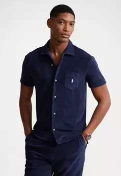Рубашка СПОРТИВНАЯ ФУТБОЛКА С КОРОТКИМ РУКАВОМ Polo Ralph Lauren, темно-синий ньюпорт