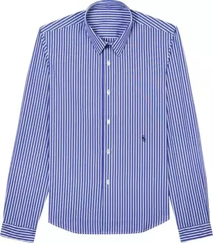 Рубашка Sporty &amp; Rich Charlie Striped Shirt 'Blue', синий