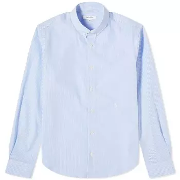 Рубашка Sporty & Rich Button Down Unisex, светло-синий