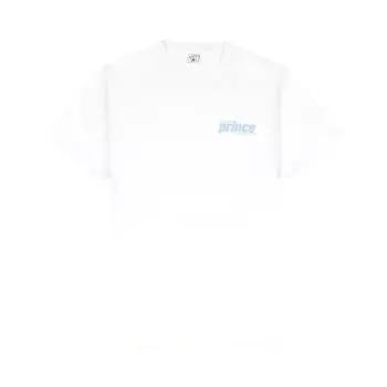 Рубашка Sporty & Rich x Prince Sporty T 'White/Bel Air Blue', белый