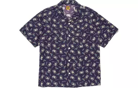 Рубашка SS24 унисекс HUMAN MADE, Marine Blue