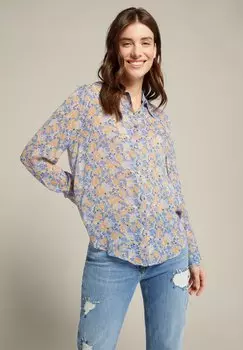 Рубашка STAMPATA Elena Mir, Светло-синий