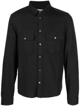 Рубашка Stan из смесового хлопка Zadig&Voltaire, серый