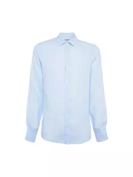 Рубашка стандартного кроя Acanfora, бирюзовый