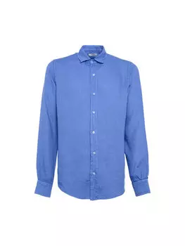 Рубашка стандартного кроя Acanfora, бирюзовый