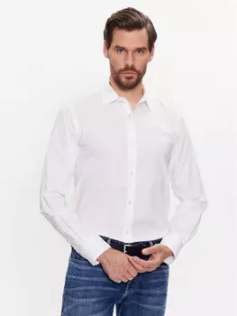 Рубашка стандартного кроя Aeronautica Militare, белый