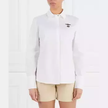 Рубашка стандартного кроя Aeronautica Militare, белый