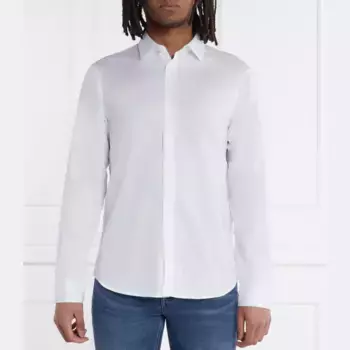 Рубашка стандартного кроя Armani Exchange, белый