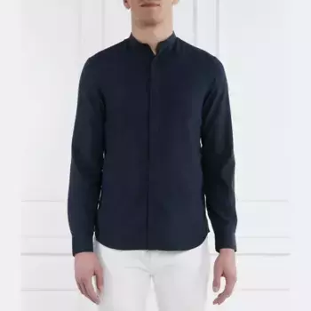 Рубашка стандартного кроя Armani Exchange, синий