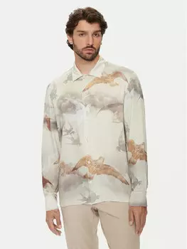 Рубашка стандартного кроя Baldessarini, бежевый