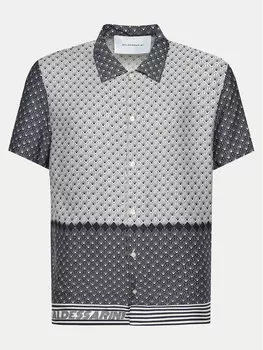 Рубашка стандартного кроя Baldessarini, серый