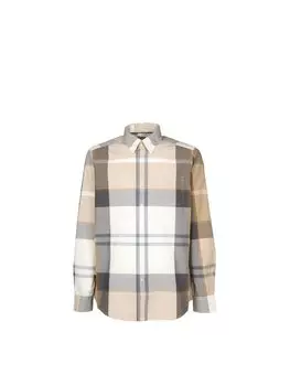 Рубашка стандартного кроя Barbour, бежевый