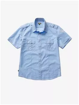 Рубашка стандартного кроя Blauer, синий