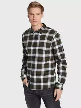 Рубашка стандартного кроя Blend, зеленый