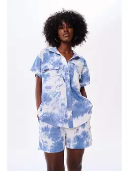 Рубашка стандартного кроя Blue Shadow, синий