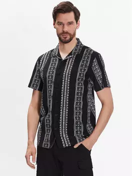 Рубашка стандартного кроя Brave Soul, черный