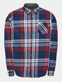 Рубашка стандартного кроя Brave Soul, синий