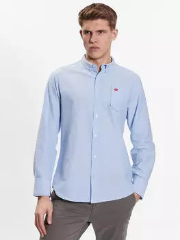 Рубашка стандартного кроя Brave Soul, синий