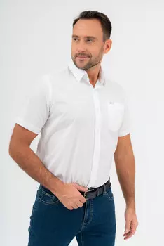 Рубашка стандартного кроя Budmil, белый