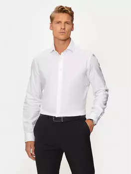 Рубашка стандартного кроя Calvin Klein, белый