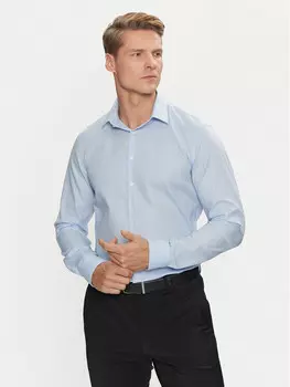 Рубашка стандартного кроя Calvin Klein, синий