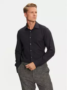 Рубашка стандартного кроя Calvin Klein, синий