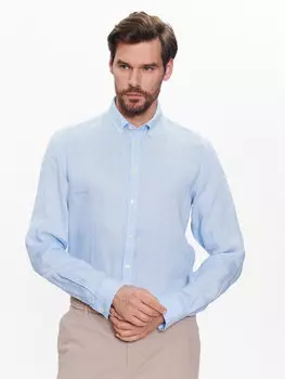 Рубашка стандартного кроя Casual Friday, синий