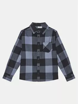 Рубашка стандартного кроя Coccodrillo, синий