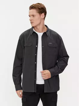 Рубашка стандартного кроя Columbia, черный