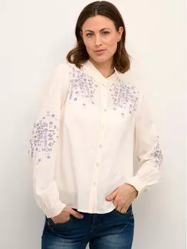 Рубашка стандартного кроя Cream, белый