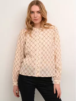 Рубашка стандартного кроя Cream, розовый