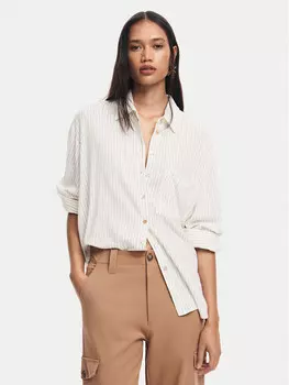 Рубашка стандартного кроя Desigual, белый