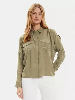 Рубашка стандартного кроя Dkny, зеленый