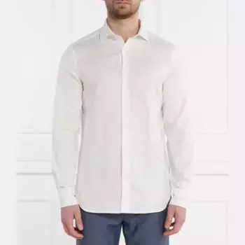 Рубашка стандартного кроя Emporio Armani, белый
