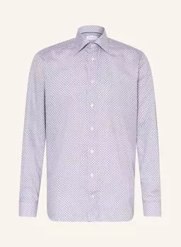 Рубашка стандартного кроя Eton, фиолетовый